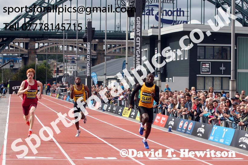 School sprints, 2017 Great North CityGames, Gateshead/Newcaste. Photo: David T. Hewitson/Sports for All Pics